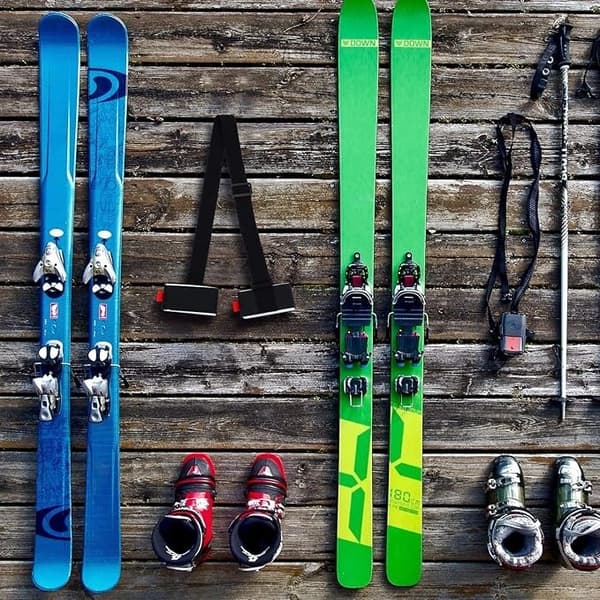 Skistropp / Skiholdere - Bærestropp for Ski - 8-Pack