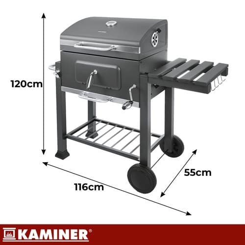 Grilli / Hiiligrilli tarvikkeilla - 116x70x110cm