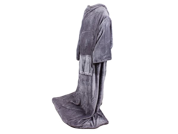 Filt med Ärmar - Grey