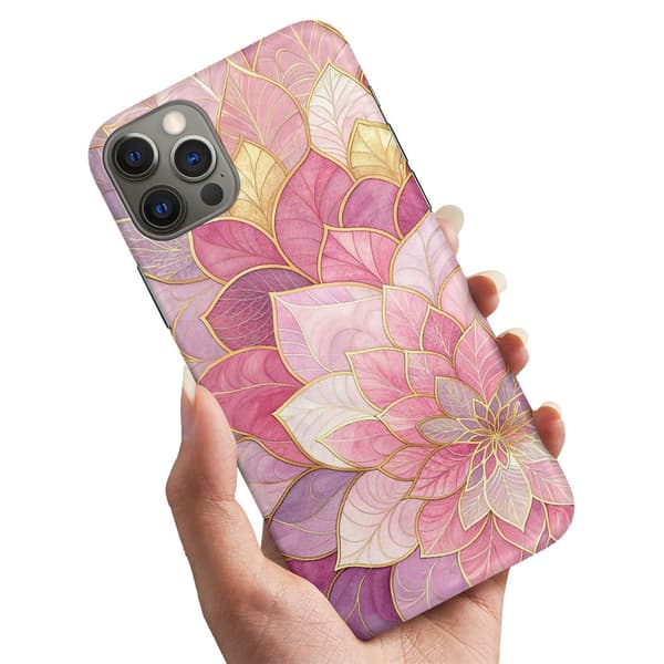 Deksel / Mobildeksel til iPhone 15 Pro - Flower