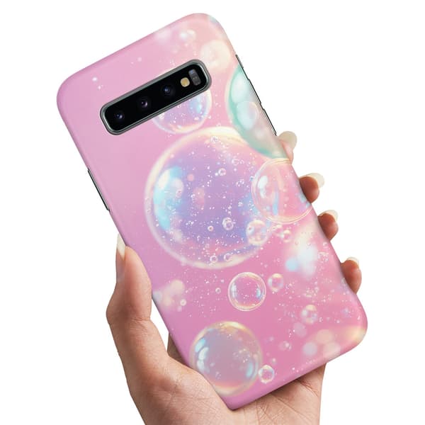 Deksel / Mobildeksel til Samsung Galaxy S10 - Bubbles
