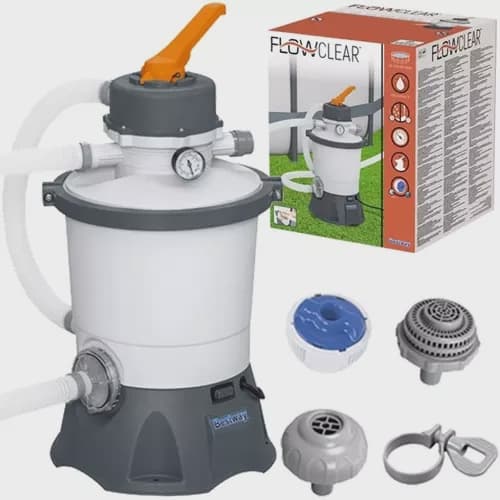 Sandfilterpumpe til pool - 3028 l/t