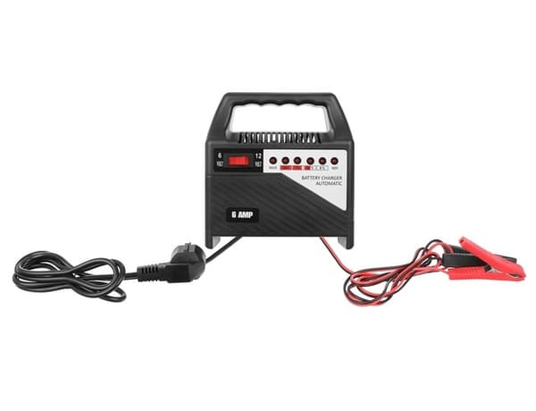 Batterioplader 12V 6A - Oplader