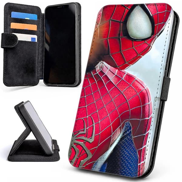 Lommebok Deksel / Mobildeksel til iPhone 17 Pro - Spiderman