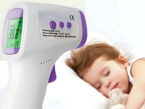 Infrarødt termometer - Berøringsfri digital model