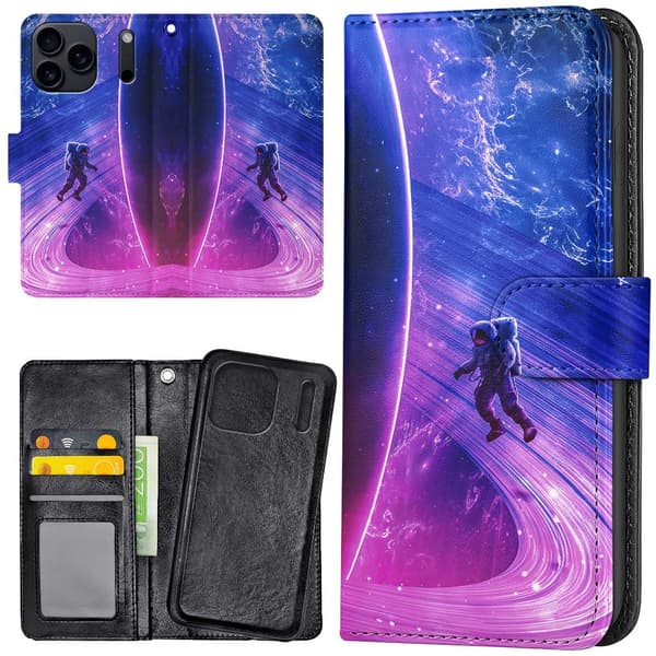iPhone 17 Pro - Lommebok Deksel Space