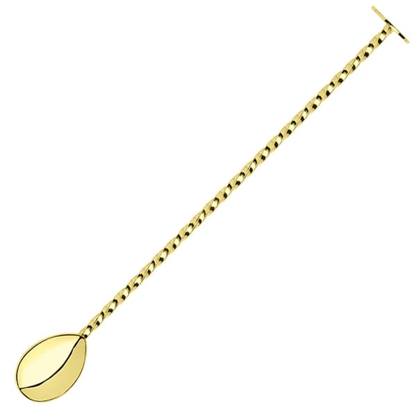 Baarilusikka Deluxe Disk Kulta 28 cm