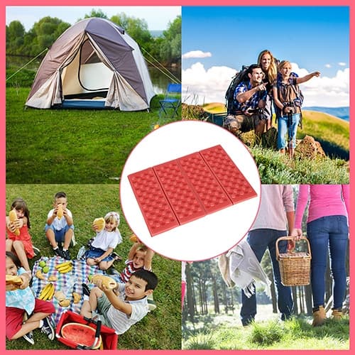 Siddepude Foldbar - Siddepude - Rød