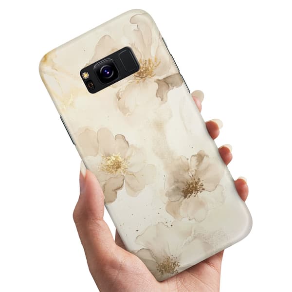 Deksel / Mobildeksel til Samsung Galaxy S8 Plus - Flowers