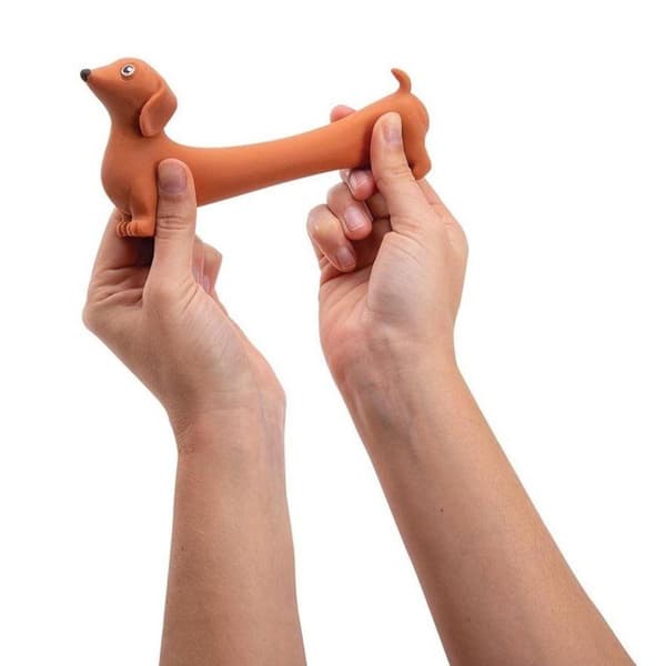 Stressbold / Klemmebold - Hund - Strækbar - 1-Pack