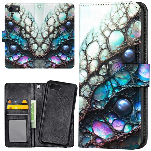 iPhone 16e/17e - Lompakkokotelo/Kuoret Psychedelic