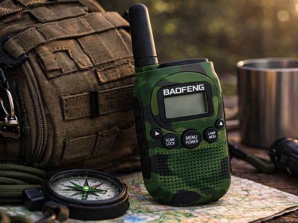 Walkie talkie sæt 2 stk Baofeng BF-T6