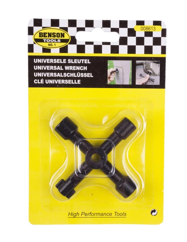 Universell hylsnyckel 4-vägs