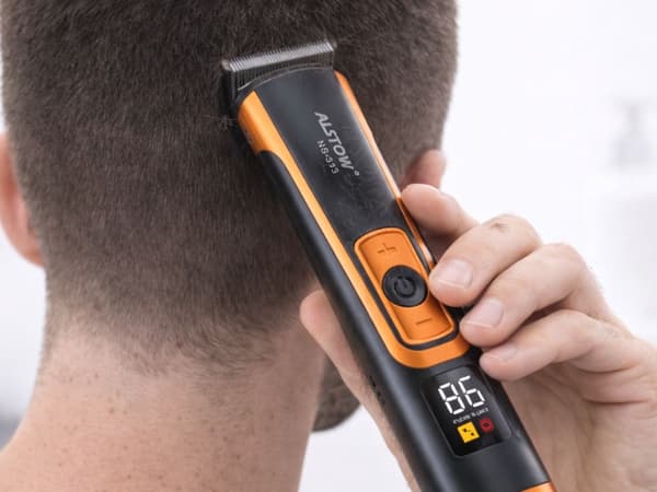 Skægtrimmer hårklipper USB med tilbehør