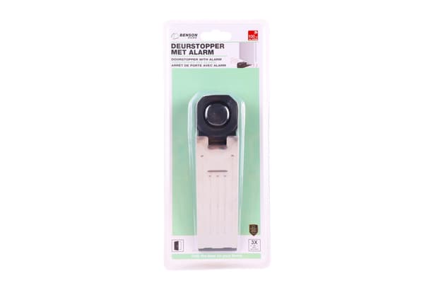 Dørstopper med 100 dB alarm