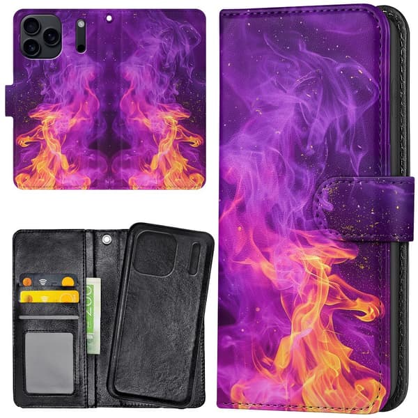 iPhone 17 Pro Max - Lommebok Deksel Fire