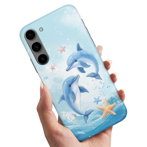 Deksel / Mobildeksel til Samsung Galaxy S23 Plus - Dolphins
