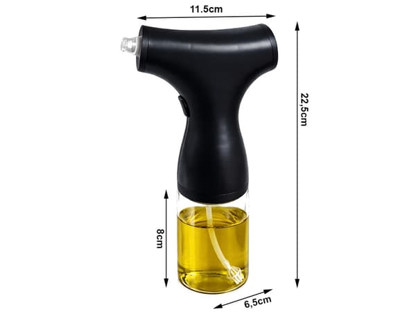 Oljedispenser sprayflaska 200 ml glas