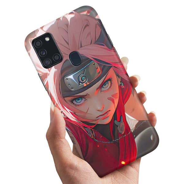 Deksel / Mobildeksel til Samsung Galaxy A21s - Sakura Naruto