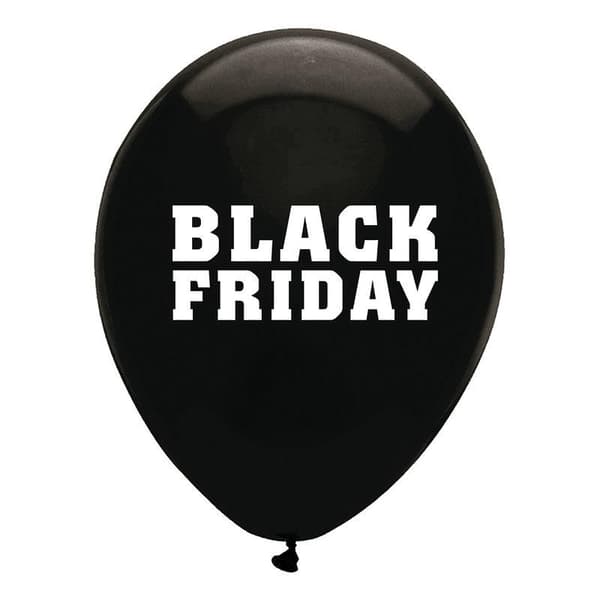 10-Kpl - Ilmapallot Black Friday