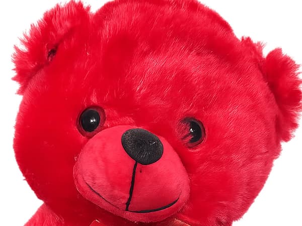 Bamse med hjerter 30 cm