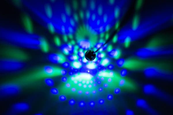 RGB LED Diskolys via USB - Lydreaktivt