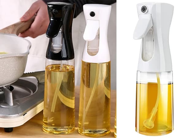 Öljyn, öljyn ja etikan suihkepullo OCT 200 ml lasisuihkepullo