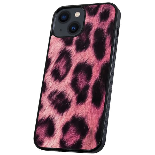 iPhone 13 - Deksel/Mobildeksel Pink Leopard