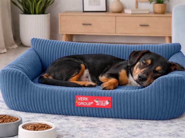 Hunde- og kattseng liten sklisikker