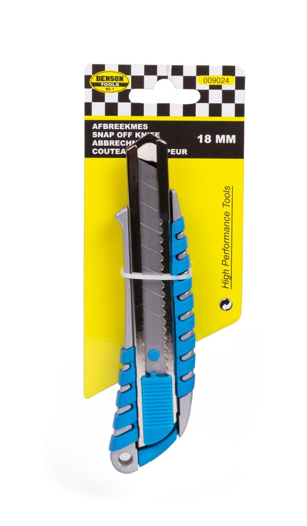Brytebladkniv 18 mm aluminium