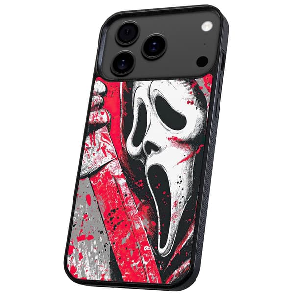 iPhone 17 / 18 Pro Max - Skal/Mobilskal Scream Ghostface