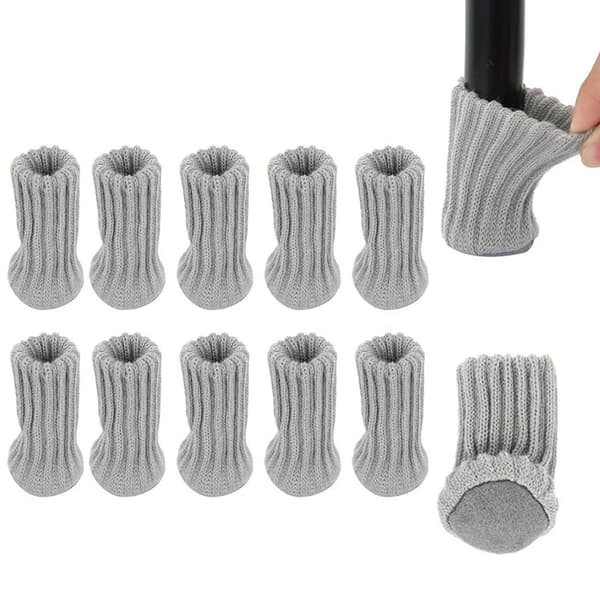 Stolsstrumpor i Stretch – Stolbensskydd - 12-Pack