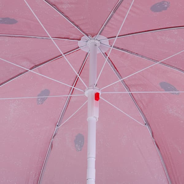Strandparasol / Parasol - 150 cm - Vandmelon