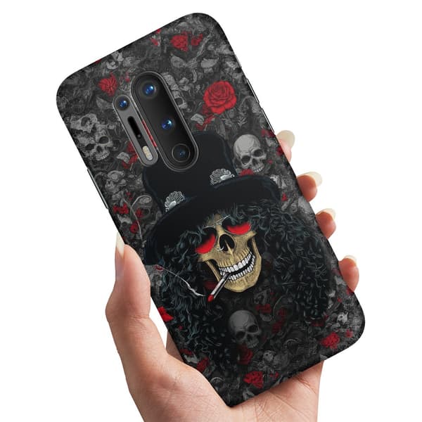 Deksel / Mobildeksel til OnePlus 8 Pro - Slash Skull