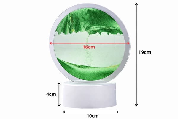 Sandlampa 3D LED RGB