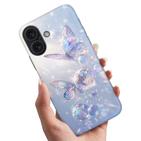 Deksel / Mobildeksel til iPhone 16 Plus - Butterflies