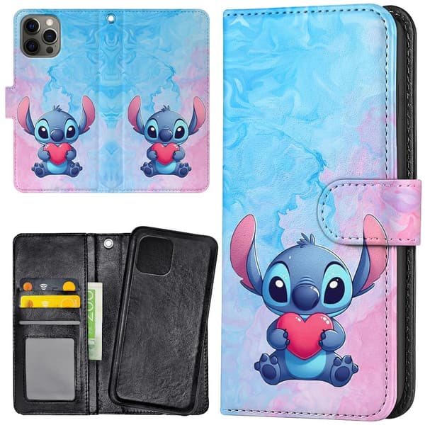 iPhone 15 Pro Max - Plånboksfodral/Skal Stitch