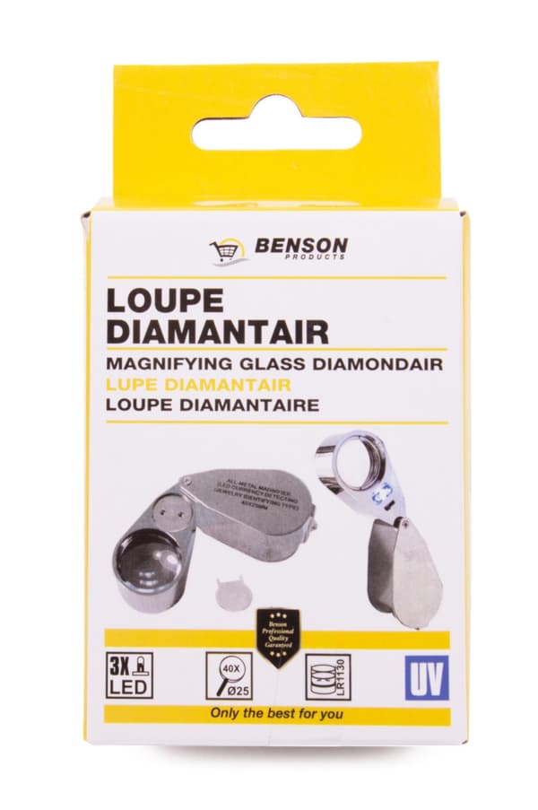 Forstørrelsesglas LED diamondair