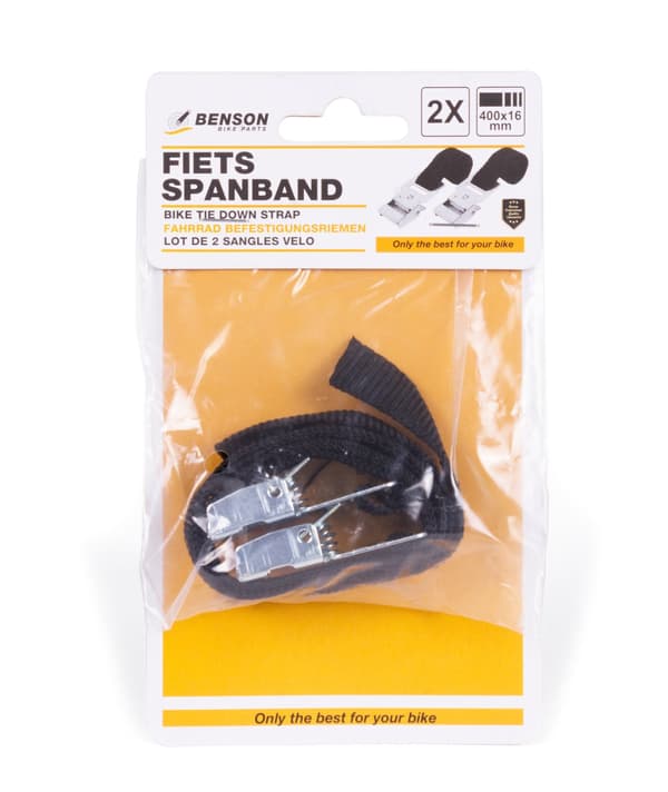 Cykelrem 2 st 400 x 16 mm