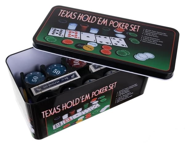 Pokersett / Texas Poker Sett - 200 Chips