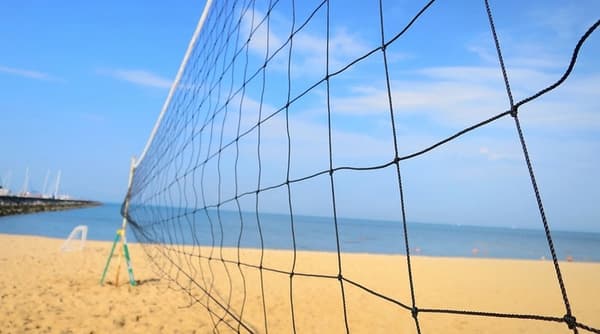 Volleyballnet med Opbevaringstaske - 9.5 meter