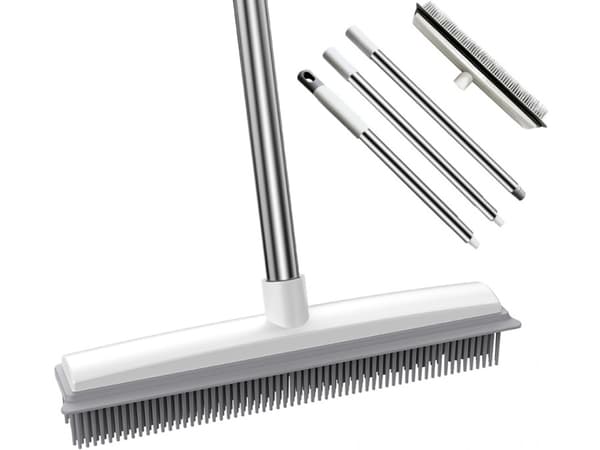 Silikonkost med skaft 120 cm