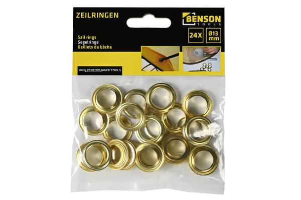 Presenningsringar 24 st 1/2"