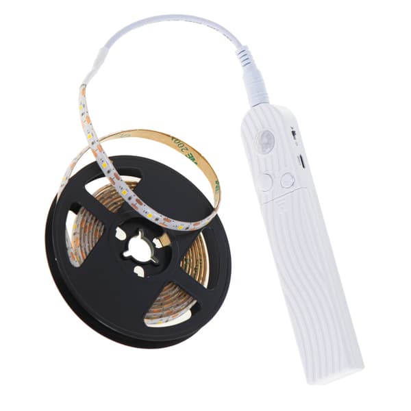 LED-strip med Bevægelsessensor - 2m - Kold Hvid