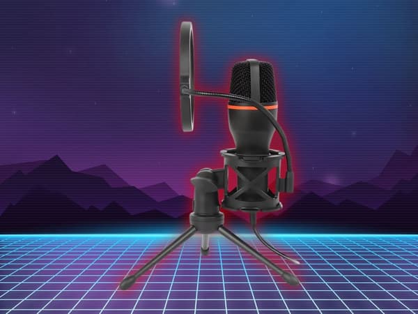 USB-mikrofon RGB - Studiomikrofon til streaming og gaming