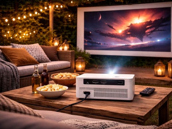 Projektori Android 4K Wi-Fi bluetooth LCD 100 tuumaa