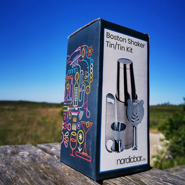 Boston Shaker Set i Rostfritt Stål