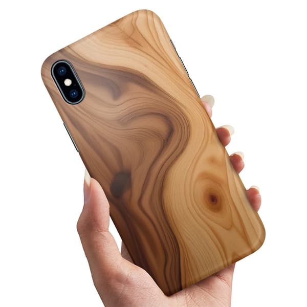 Deksel / Mobildeksel til iPhone XS Max - Wood