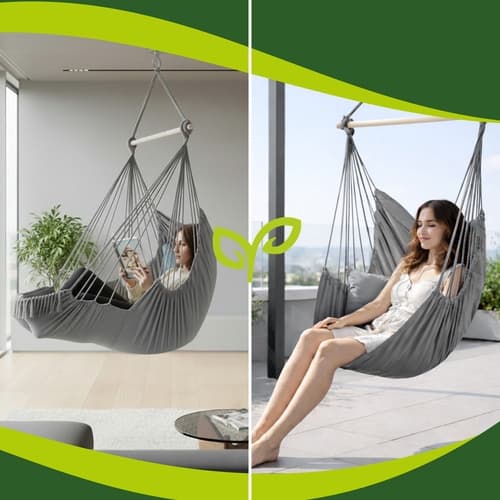 Hängstol / Hammock - Hängande Gunga - Grey