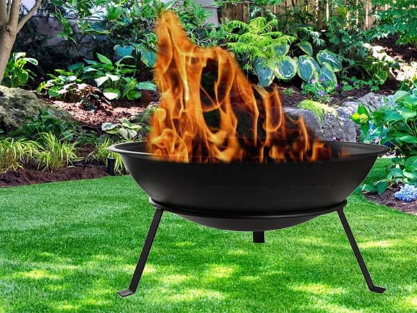 Eldstad / Eldfat med Grillgaller - 55 cm